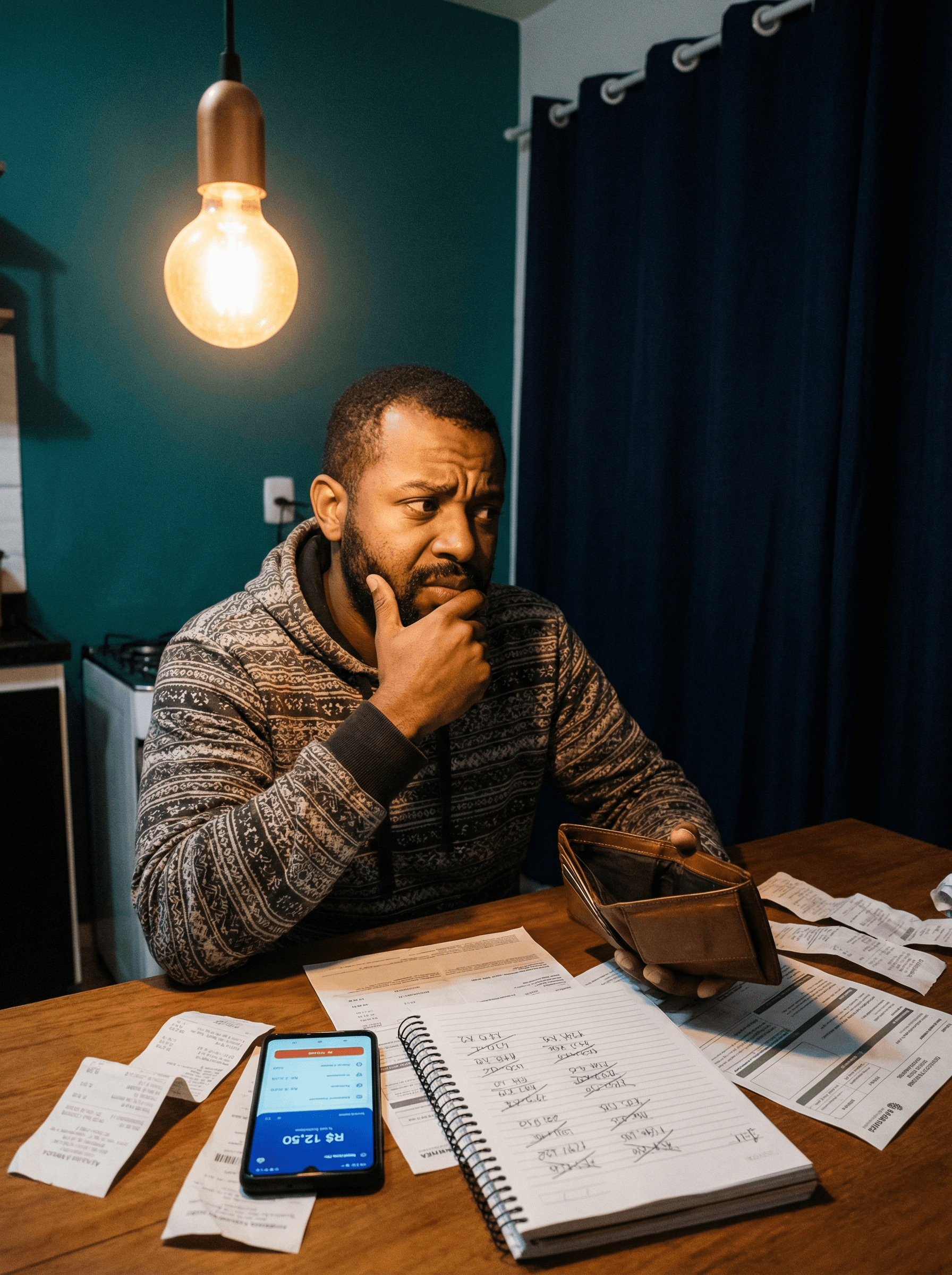 Você não sabe para onde o dinheiro foi